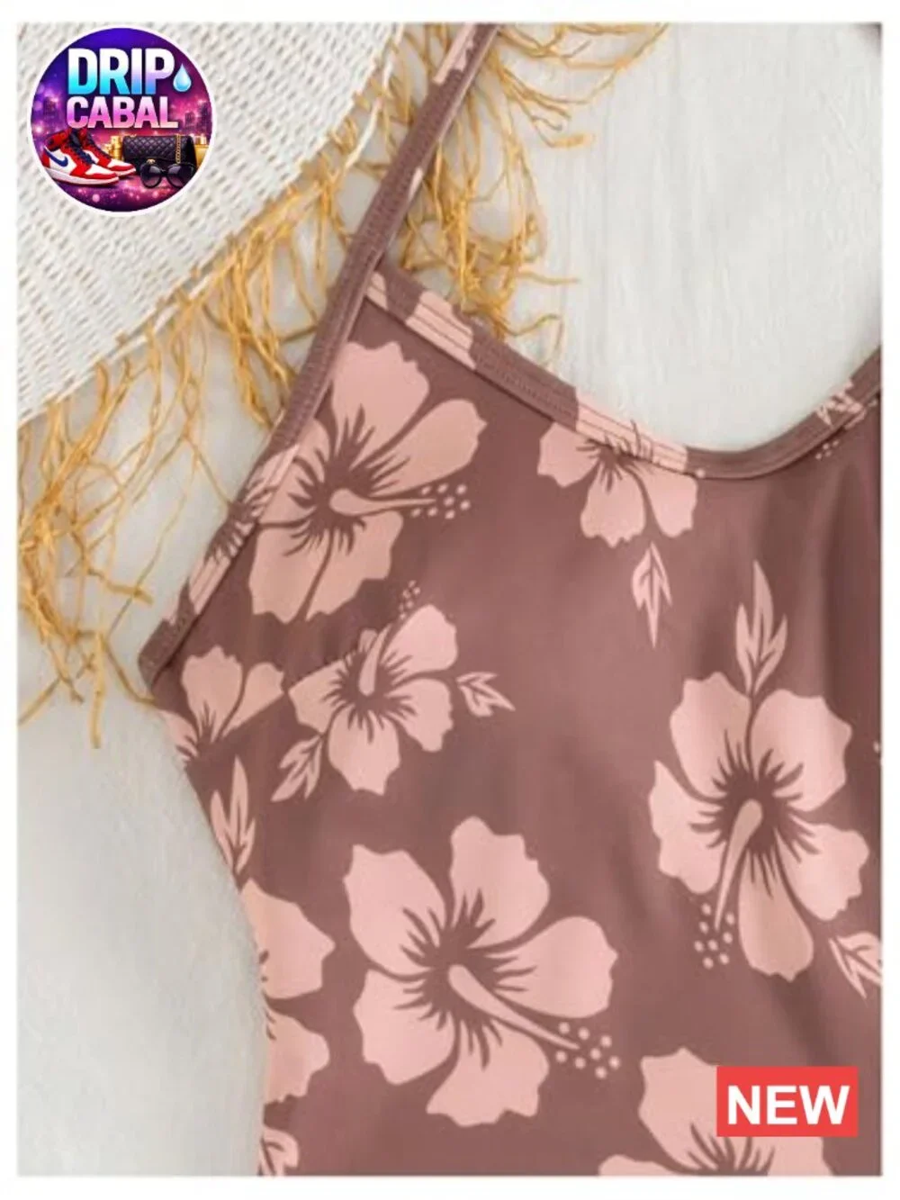 Women's 2 Piece Halter Tankini Swimsuit with Shorts Tummy Control Floral